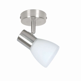 Φωτιστικό Οροφής-Σποτ 9064-1 12x9cm 1xE14 Nickel Inlight