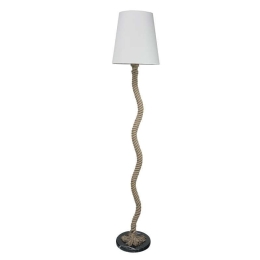 Φωτιστικό Δαπέδου 45364 27x138cm 1xΕ27 Black Inlight Σχοινί,Μέταλλο