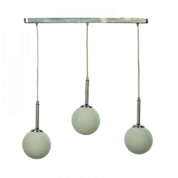 Φωτιστικό Οροφής-Ράγα 4515-3 30cm 3xG9 Chrome Inlight Μέταλλο,Γυαλί