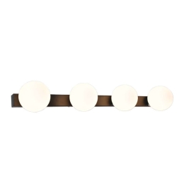Φωτιστικό Τοίχου 43422-4 61cm 4xG9 Black-White Inlight