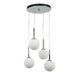 Φωτιστικό Οροφής Ροζέτα 4515-4 30cm 4xG9 Chrome Inlight