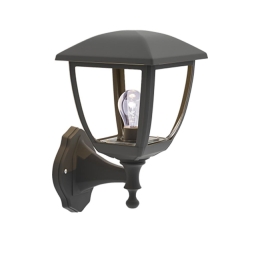 Φωτιστικό Τοίχου Avalance 80201214 E27 22x30cm Black ItLighting