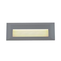 Φωτιστικό Τοίχου Mono 80201730 Led 3W 3000-6000K 150lm 22x2.8cm Grey ItLighting