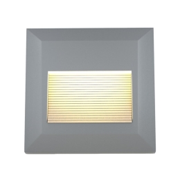 Φωτιστικό Τοίχου Salmon 80201830 Led 2W 3000-6000K 100lm 12.4x12.4cm Grey ItLighting