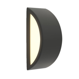 Φωτιστικό Τοίχου Clear 80202744 E27 32x13cm Anthracite ItLighting