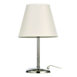 Φωτιστικό Επιτραπέζιο 3425 40cm 1xE14 Chrome-White Inlight