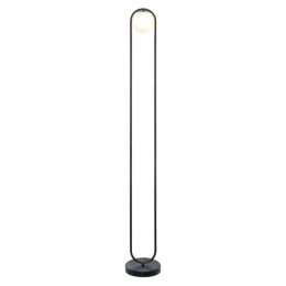 Φωτιστικό Δαπέδου 45015-BL 22x160cm 1xG9 Black-White Inlight