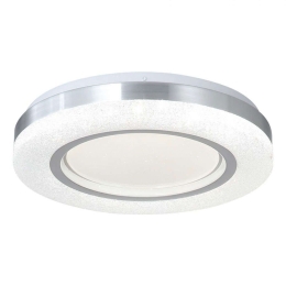 Φωτιστικό Οροφής 42016-C 32x6,5cm Dim Led 2700Lm 36W 3000K/4000K/6000K Silver-White Inlight