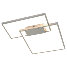 Φωτιστικό Οροφής 6066-CH 45cm Dim Led 3050Lm 38W Chrome Inlight