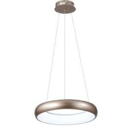 Φωτιστικό Οροφής 42024-A-Golden Φ60x8cm Dim Led 8200lm 110W Gold-White Inlight