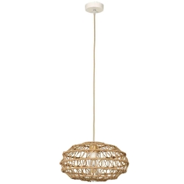 Φωτιστικό Οροφής 4041-C 35x20cm 1xE27 Natural Inlight