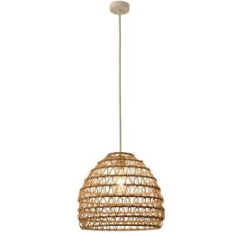 Φωτιστικό Οροφής 4047-A 40x40cm 1xE27 Natural Inlight
