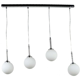 Φωτιστικό Οροφής - Ράγα 4515-4 80x110cm 4xG9 Chrome-White Inlight