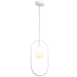 Φωτιστικό Οροφής 4050-WH 15x40cm 1xG9 White Inlight