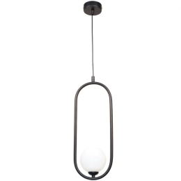 Φωτιστικό Οροφής 4021-BL 15x40cm 1xG9 Black-White Inlight