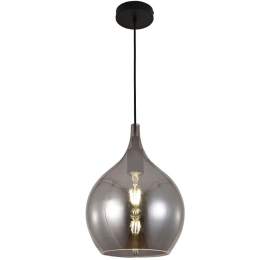 Φωτιστικό Οροφής 4040-Fime Φ26x30cm 1xE27 Smoke Inlight