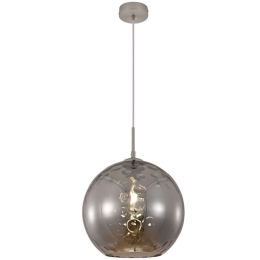 Φωτιστικό Οροφής 4039-A-Fime Φ30x150cm 1xE27 Smoke Inlight