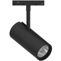 Σποτ Μαγνητικής Ράγας T02001-BL Φ7x16x16,8cm Led 1600lm 20W 3000K Black Inlight