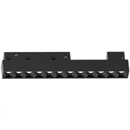 Γραμμικό Φωτιστικό Μαγνητικής Ράγας T01301-BL 22x2,2x4,3cm Led 790lm 12W 3000K Black Inlight