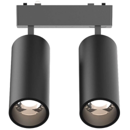 Σποτ Μαγνητικής Ράγας Ultra-Thin T05205-BL 2xLed 1440lm 9W 4,4x16cm Black Inlight