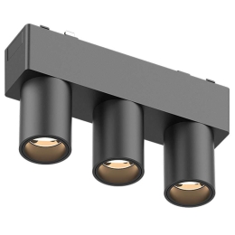 Σποτ Μαγνητικής Ράγας Ultra-Thin T03601-BL 12,2x2,6x5,5cm Led 480lm 6W 3000K Black Inlight