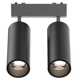 Σποτ Μαγνητικής Ράγας Ultra-Thin T03801-BL 4,4x16cm 2xLed 1440lm 9W 3000K Black Inlight