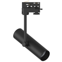 Σποτ Τριφασικής Ράγας T01100-BL Φ5,4x19,8x30cm 1xGu10 Black Inlight