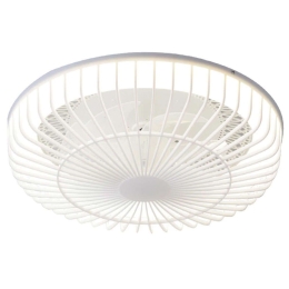 Ανεμιστήρας Ορόφης Waterton 101000610 Φ55x25cm Με Φως Dim Led 72W White Itlighting Διάμετρος 55 cm
