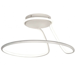 Φωτιστικό Οροφής 6074-WH 50x20cm Led 2700lm 38W White Inlight