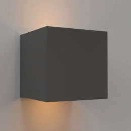 Φωτιστικό Τοίχου - Απλίκα Emerald 80203141 9,9x9,9cm Led 300lm 10W 3000K Anthracite Inlight