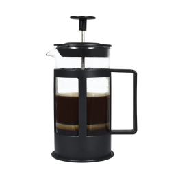 Καφετιέρα Με Έμβολο 01-8659 600Ml Γυαλί Black-Clear Estia Γυαλί