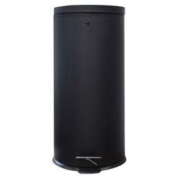 Κάδος Απορριμμάτων Classic 01-9120 30Lt Black Matte Estia Ανοξείδωτο Ατσάλι
