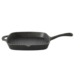 Τηγάνι Γκριλιέρα Από Μαντέμι 01-4491 Φ24cm Black Estia 24cm Μαντέμι