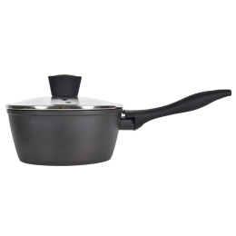 Γαλατιέρα Magma 01-6112 Φ18cm Black Estia 18cm Αλουμίνιο