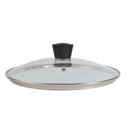 Καπάκι Μαγειρικών Σκευών Magma 01-6181 Φ26cm Γυάλινο Clear Estia Γυαλί