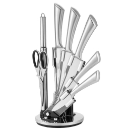 Μαχαίρια Με Βάση Tokyo Steel  (Σετ 7Τμχ) 01-9281 Inox Estia Ανοξείδωτο Ατσάλι