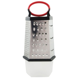 Τρίφτης Ανοξείδωτος 6 Πλευρών 01-9533 13X28cm Inox Estia Ανοξείδωτο Ατσάλι