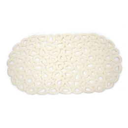 Αντιολισθητικό Μπάνιου Eco 02-11581 68x35cm Beige Estia 35Χ68 PVC