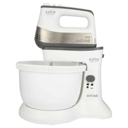 Μίξερ Με Περιστρεφόμενο Μπωλ Gusto 06-11185 500W White-Multi Estia Πλαστικό