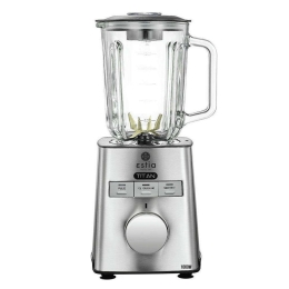 Μπλέντερ Με Γυάλινη Κανάτα Titan 06-11833 1000W Inox Estia Ατσάλι,Γυαλί