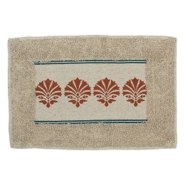 Ταπέτο Μπάνιου Bohemia 02-11222 60x43cm Multi Estia 40X60 100% Βαμβάκι