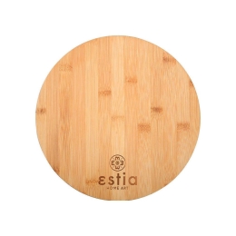 Επιφάνεια Κοπής Στρογγυλή Essentials 01-13769 Φ28cm Natural Estia Bamboo