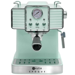 Μηχανή Espresso Retro Epoque 06-19440 29x24x30,3cm 1,5Lt 1350W 20bar Mint Estia
