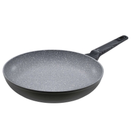 Τηγάνι Αντικολλητικό Cuisson 01-11062 Φ30cm Grey Estia 30cm Αλουμίνιο