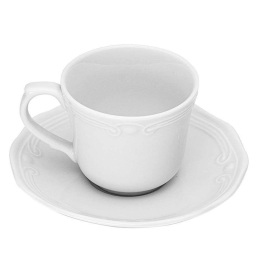 Φλυτζάνι Τσαγιού Athénée 07-13530 200ml White Estia Πορσελάνη
