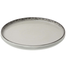 Πιάτο Ρηχό Pearl 07-16500 21cm Grey Estia Πορσελάνη