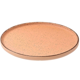 Πιάτο Ρηχό Terra 07-16050 21cm Salmon Estia Πορσελάνη