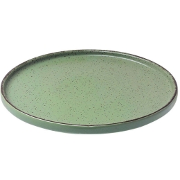 Πιάτο Ρηχό Terra 07-15657 26cm Green Estia Πορσελάνη