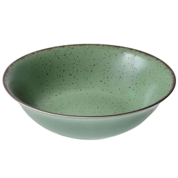 Σαλατιέρα Terra 07-15572 23cm Green Estia Large Πορσελάνη