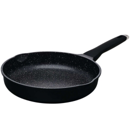 Τηγάνι Αντικολλητικό Nordic 01-15879 28cm Black Estia 28cm Aluminium
